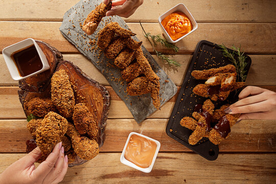 frango frito 