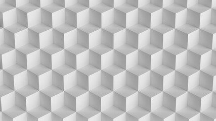 white background cube wallpaper design