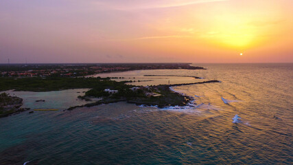Obraz premium Amanecer en Riviera Maya