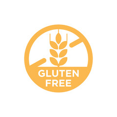 Gluten Free Icon Vector Symbol Illustration