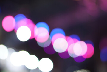 Bokeh from LED light (Stage light)