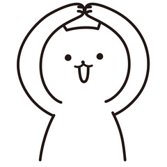 Obraz premium 加工ok ねこ素材No.5 マル