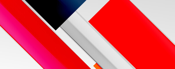 Color abstract lines trendy geometric background for business or technology presentation, internet poster or web brochure cover, wallpaper