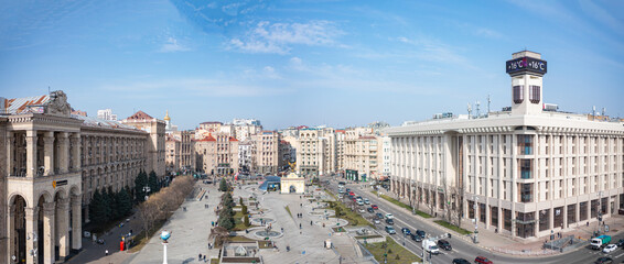 The Trade Unions Building, or Budynok Profspilok in Kyiv