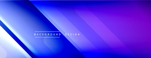 Dynamic lines abstract background. 3D shadow effects and fluid gradients. Modern overlapping forms