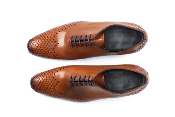 Pair of  Brown leather Shoes