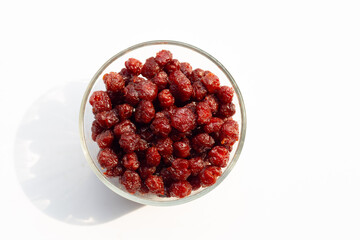 Star gooseberry in syrup in bowl