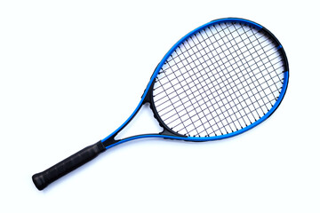  Tennis racket isolated on white