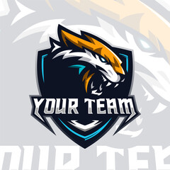 Tiger Head Logo esport vector illustration for teammate template © DgtlSeptianSrvc