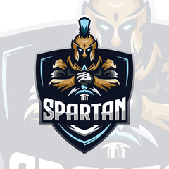 Spartan Warrior Logo Esport