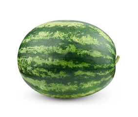 watermelon fruit on white background