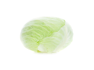 cabbage isolated on white background.