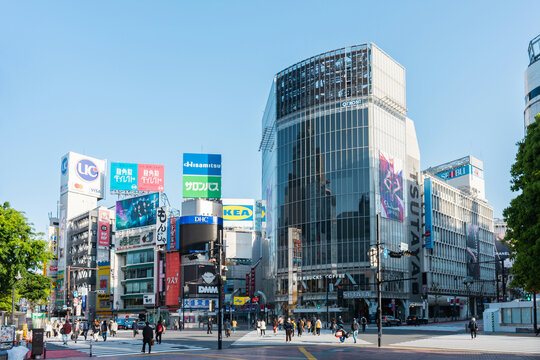 798 最適な 渋谷スクランブル交差点 画像 ストック写真 ベクター Adobe Stock