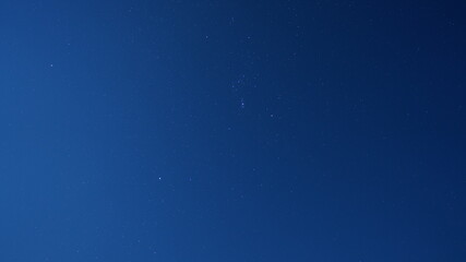 The night sky view full of the stars in thee Chinese old countryside village at mid night