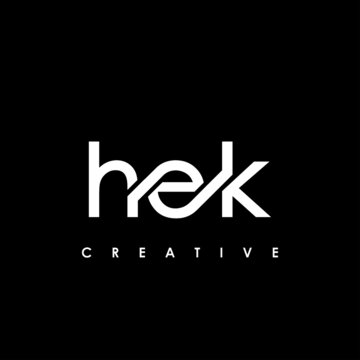 HEK Letter Initial Logo Design Template Vector Illustration