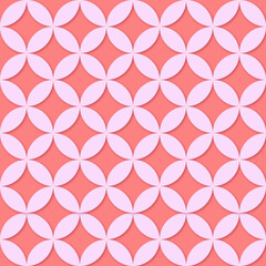 seamless pattern pink color background, geometric vector drawing
