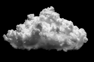 Collections of separate white clouds on a black background have real clouds. White cloud isolated...