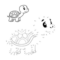 Dot to dot games for children