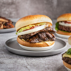 Jerk Chicken Boneless Burger