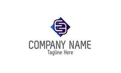 Double Letter E Logo