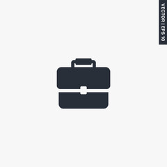 Portfolio, briefcase, premium quality flat icon