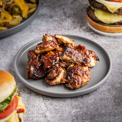 BBQ Barbecue Sticky Tender Chicken