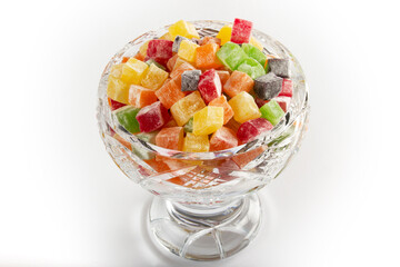 Mixed, colorful delicious Turkish delights