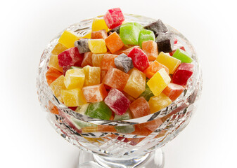Mixed, colorful delicious Turkish delights