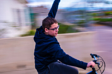 joven gente movimiento