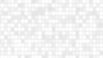 Dot white gray pattern gradient texture background. Abstract  technology big data digital background. 3d rendering.