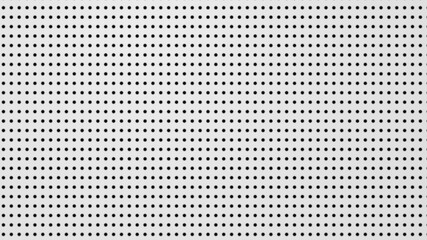 Dot white black led pattern texture background. Abstract  technology big data digital concept. 3d rendering.