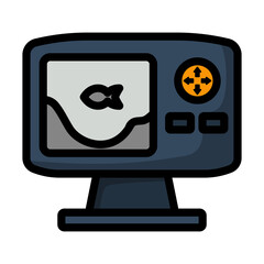 Icon Of Echo Sounder