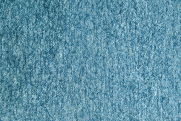 Toned horizontal background with fabric texture in blue green color