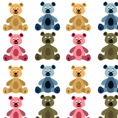 Fototapeta premium set of cartoon animals