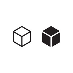 cube vector icon