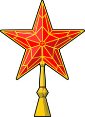 Kremlin stars. Victory symbolism. Red stars.