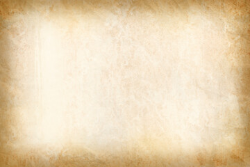 Vintage paper texture background, grunge old retro rustic cardboard brown empty blank space page...