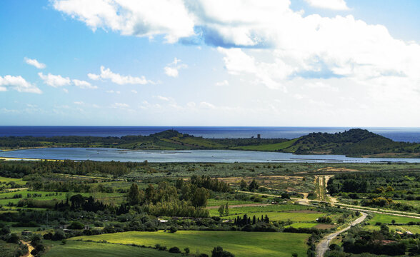 Panorama Porto Corallo, Villaputzu, Sardinia Italy