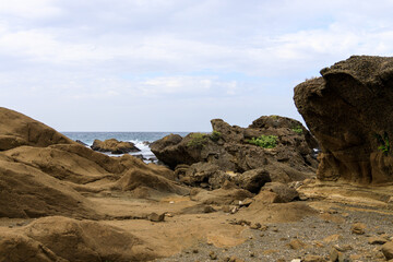 房総半島最南端の海岸