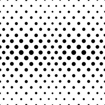 Halftone dot. Gradient fade noise. Background dots. Seamless pattern. Point texture. Overlay effect patern. Gradation opacity transition. Half tone polka design. Faded prints. Pop art border. Vector