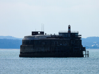 Fototapeta premium tanker in the sea