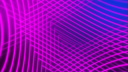 Abstract neon glowing lines, magic energy space light concept, abstract background.