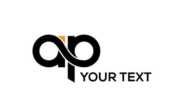 Letter AP creative logo design vector	