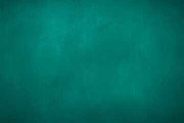 Texture of chalk on blank green blackboard or chalkboard background. School education, dark wall backdrop, template for learning board concept.
