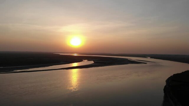 The river ganges in my trip with kayak