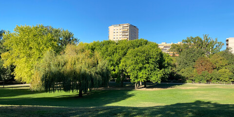 Parc de la Torse, a large park in Aix en Provence, France