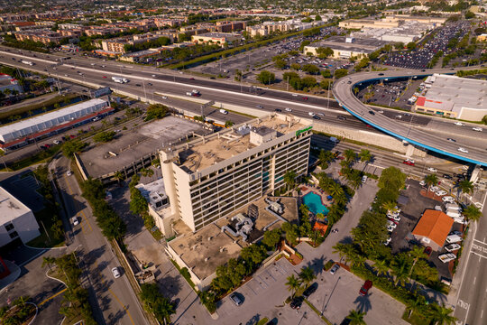 Aerial photo Holiday Inn Hialeah Gardens Miami FL