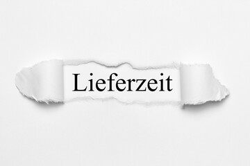 Lieferzeit