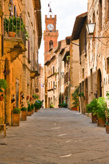 Fototapeta na wymiar View of Pienza, Siena, Tuscany, Italy