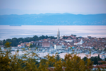 Fototapeta na wymiar view of the city of slovenia country